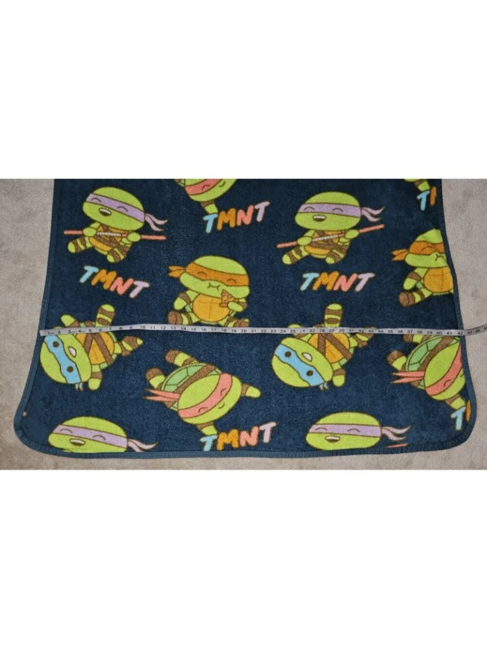 TMNT Teenage Mutant Ninja Turtles Fleece Blanket Northwest Lap Throw 42x48